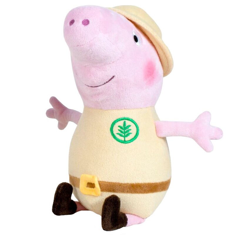 Play by play - jucarie din plus peppa pig explorator, 22 cm