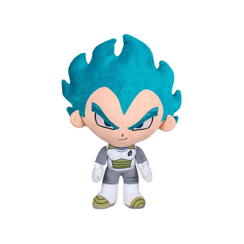 Play by play - jucarie din plus vegeta (albastru), dragon ball, 35 cm