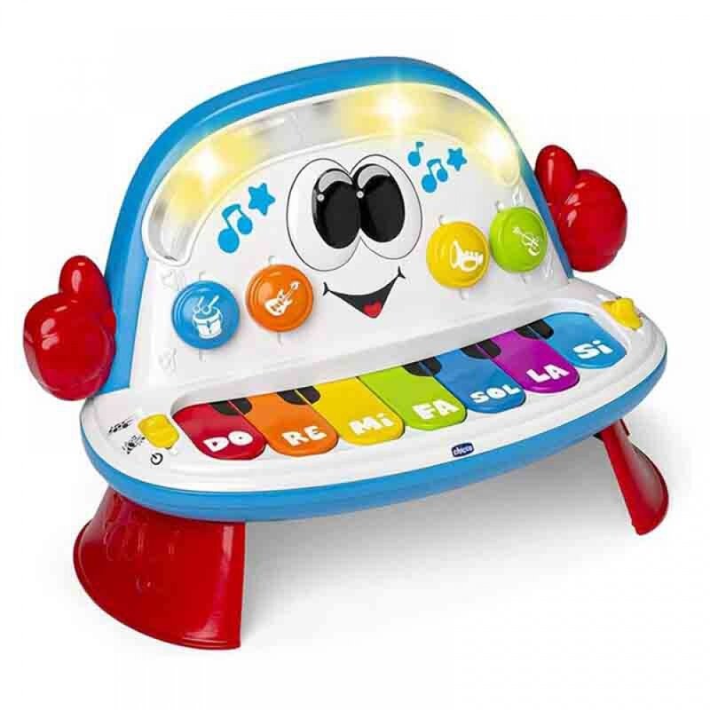 Chicco - jucarie electronica funky, pianul orchestra, 1-4 ani
