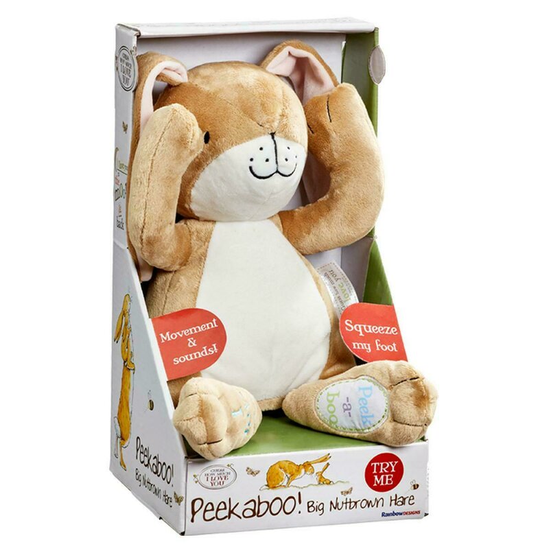 Rainbow designs - jucarie interactiva din plus ghmily, 23 cm