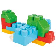 Pilsan - Set de constructie Cuburi Jumbo Blocks,  In cutie, 60 piese