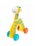 Jucarie push-go, Chicco, Girafa, Cu roti, Design colorate si atragator, Emite sunete la utilizare, 12-36 luni, 18 x 11 x 26 cm, Galben