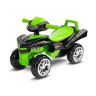 Toyz - Vehicul Mini Raptor 2 in 1, Cu sunete si lumini, Cu spatiu pentru depozitare, 60 x 32 x 42 cm, Verde