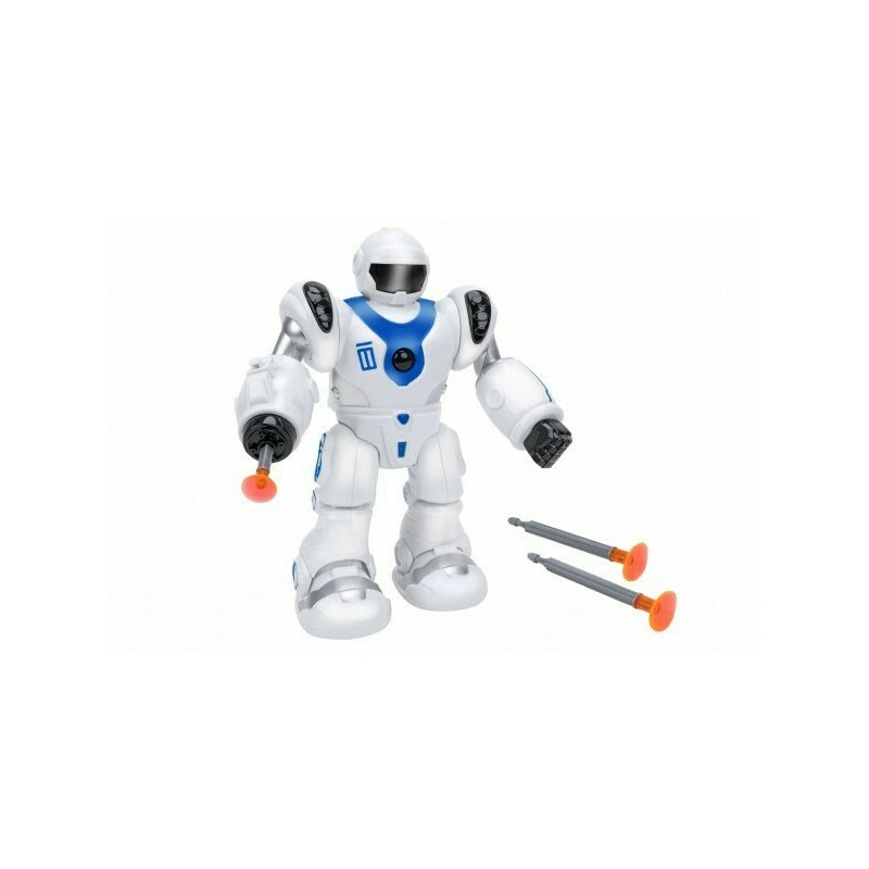 Globo - jucarie robot cu sunete care merge si trage cu ventuze