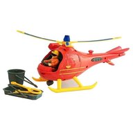 Simba - Elicopter Wallaby , Pompierul Sam,  Cu accesorii, Cu figurina