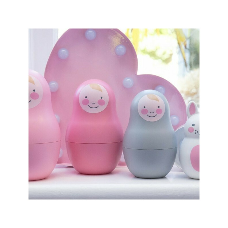 Jucarii multisenzoriale nesting babies - rose