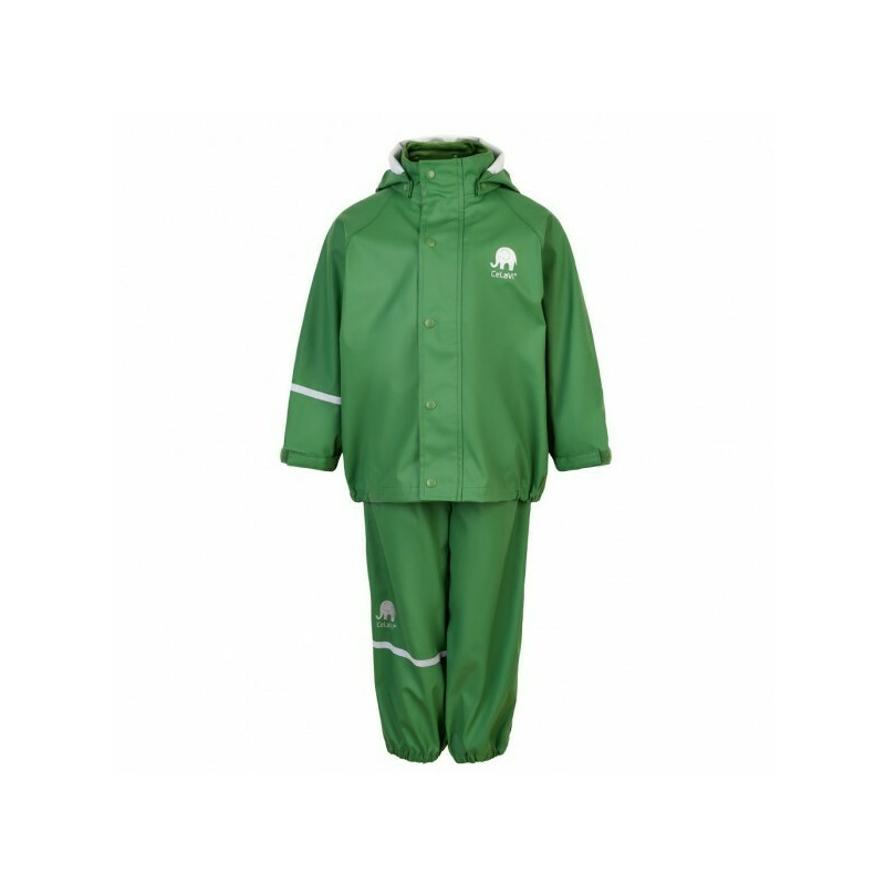 Jungle green 140 - set jacheta+pantaloni ploaie si windstopper - celavi