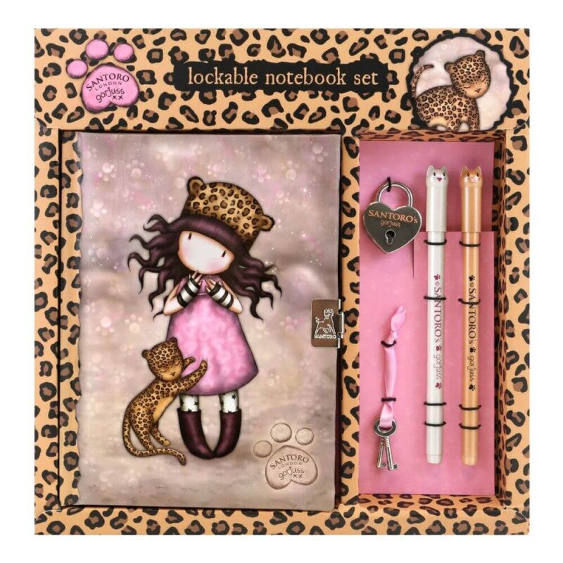 Jurnal cu lacatel gorjuss purrrrrfect love