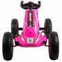 KidsCare - Kart cu pedale si roti gonflabile Driver Kidscare Roz - 2