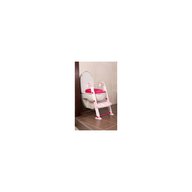 Kids Kit by Rotho babydesign - Scara cu reductor wc si olita, White Tender Rose