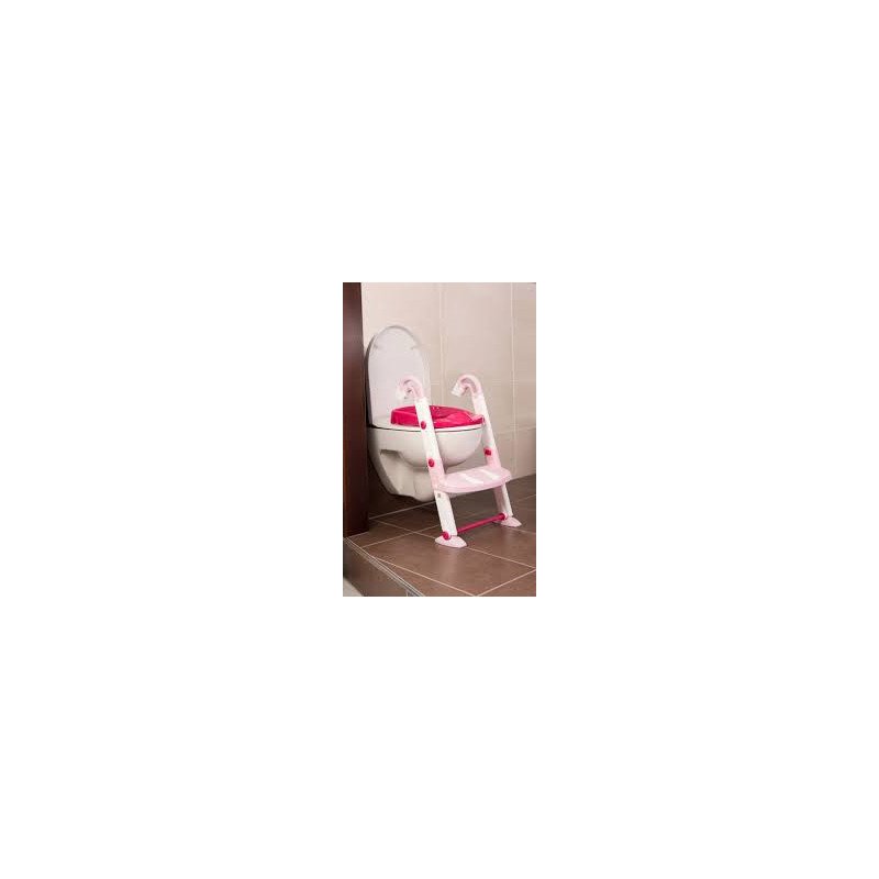 Kids Kit by Rotho babydesign - Scara cu reductor wc si olita, White Tender Rose