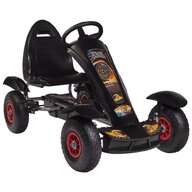 Kidscare - Kart cu pedale F618 Air negru