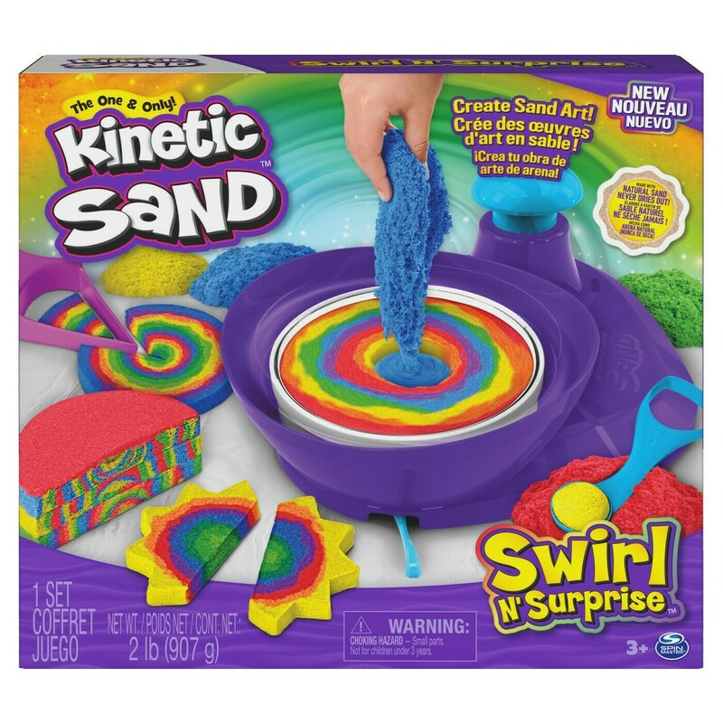 Spin master - KINETIC SAND SET CARUSELUL DE COMORI