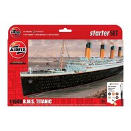 Airfix - Kit constructie Nava de croaziera R.M.S. Titanic Gift Set, scara 1:400