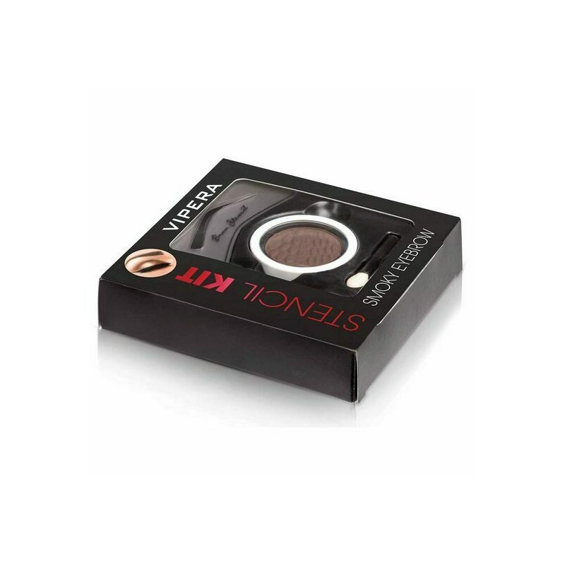 Kit sprancene cu sabloane si aplicator, vipera, malibou, 4.5g