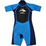 Konfidence - Costum inot din neopren pentru copii Shorty Wetsuit blue 5-6 ani - 1