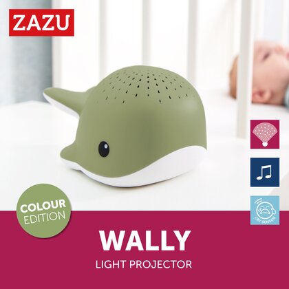 Zazu kids - Lampa de veghe Wally Verde