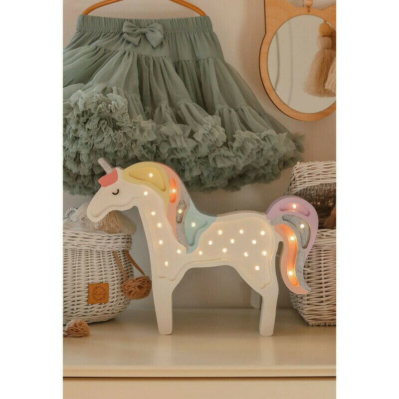 Little lights - Lampa Unicorn, Rainbow