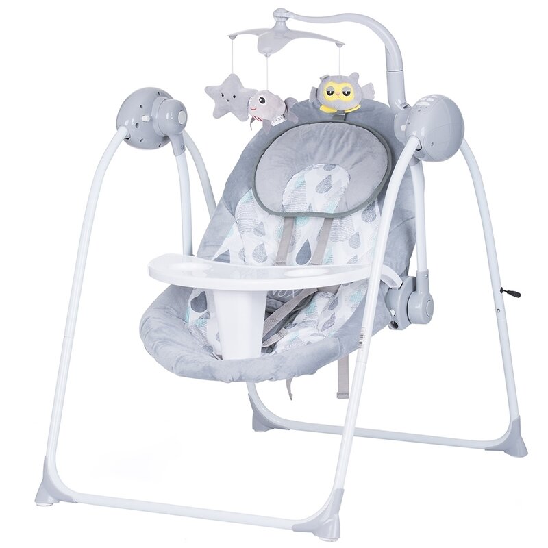 Leagan Balansoar Copii 1 Chipolino - Leagan electric si balansoar Nux platinum