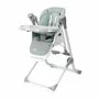 Lorelli - Scaun de masa Multifunctional Ventura Pliabil, 2 in 1, Cu melodii, Cu leganare Frosty Stars, Verde - 1