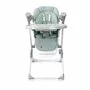 Lorelli - Scaun de masa Multifunctional Ventura Pliabil, 2 in 1, Cu melodii, Cu leganare Frosty Stars, Verde - 2