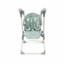 Lorelli - Scaun de masa Multifunctional Ventura Pliabil, 2 in 1, Cu melodii, Cu leganare Frosty Stars, Verde - 5