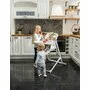 Lorelli - Scaun de masa Multifunctional Ventura Pliabil, 2 in 1, Cu melodii, Cu leganare Frosty Stars, Verde - 12