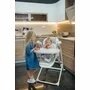 Lorelli - Scaun de masa Multifunctional Ventura Pliabil, 2 in 1, Cu melodii, Cu leganare Frosty Stars, Verde - 20
