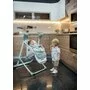 Lorelli - Scaun de masa Multifunctional Ventura Pliabil, 2 in 1, Cu melodii, Cu leganare Frosty Stars, Verde - 21