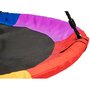 Leagan pentru copii rotund, tip cuib de barza, suspendat, 100 cm, Ecotoys MIR6001 - Multicolor - 2