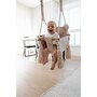 Babysteps - Leagan pentru copii si bebelusi, Catifea Velvet, perna detasabila ursulet Teddy Mint - 5