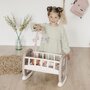 Smoby - Leagan pentru papusa  Baby Nurse maro cu carusel - 7