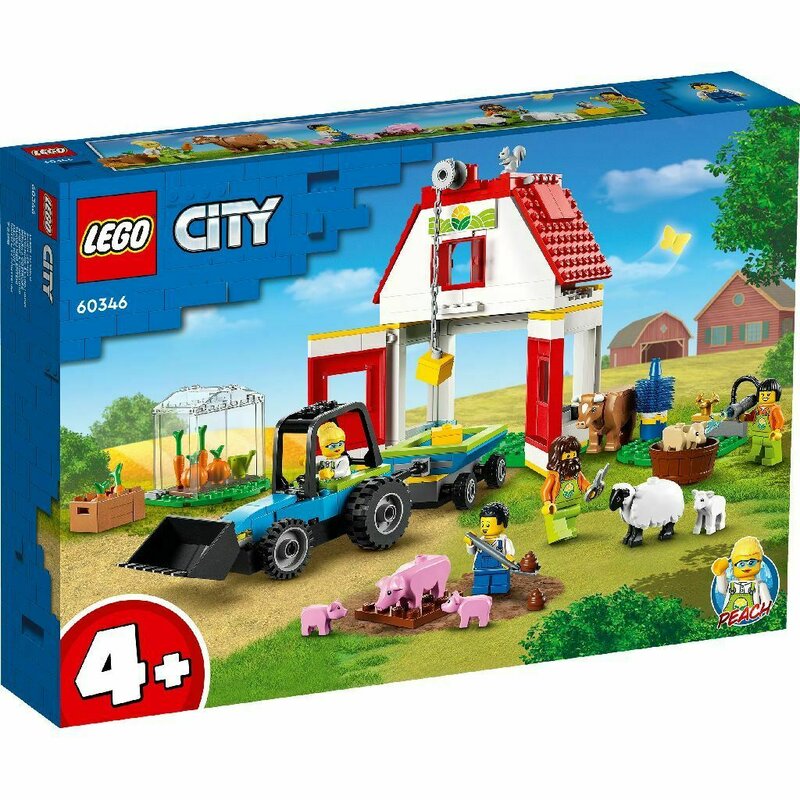 Lego - CITY FARM HAMBAR SI ANIMALE DE FERMA 60346
