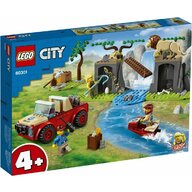 Lego - CITY MASINA DE TEREN PENTRU SALVAREA ANIMALELOR SALBATICE 60301