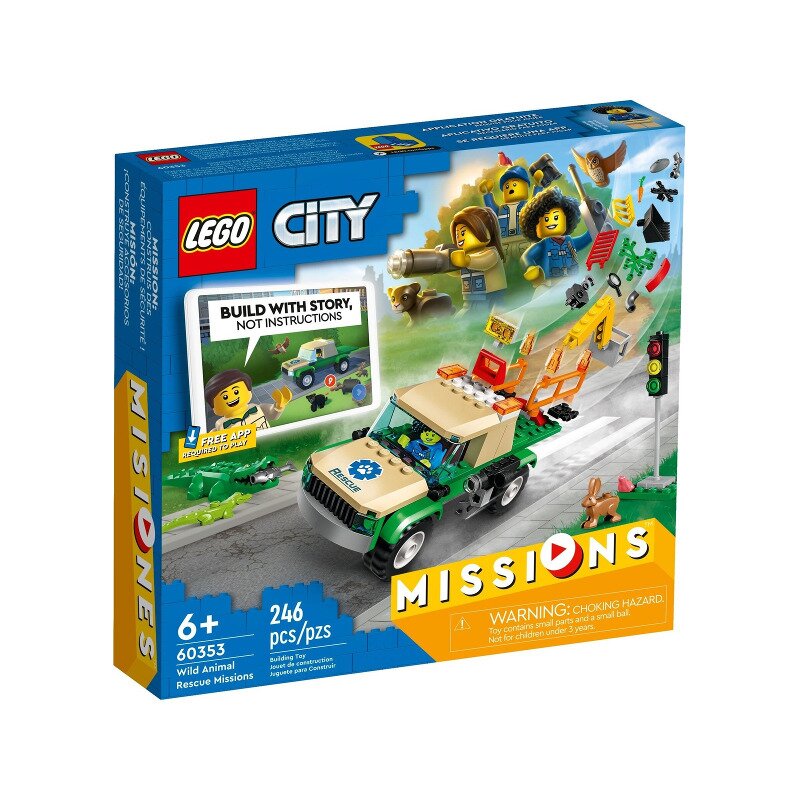 Lego - city misiuni de salvare a animalelor salbatice 60353