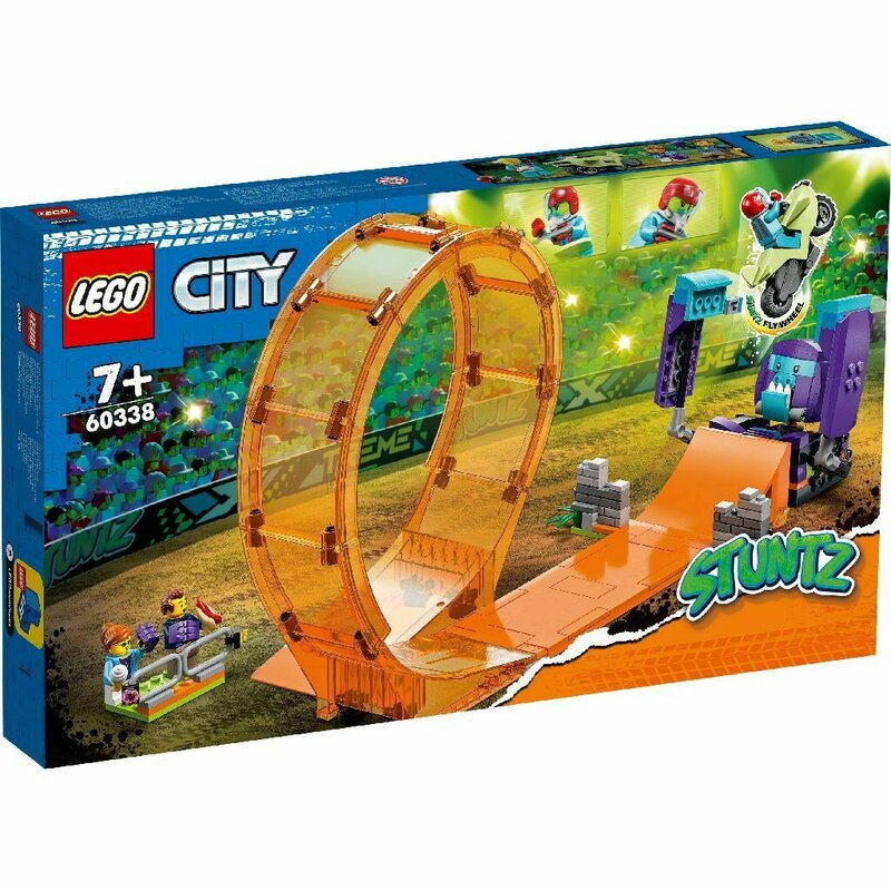 Lego - city stuntz cascadorie zdrobitoare in bucla 60338