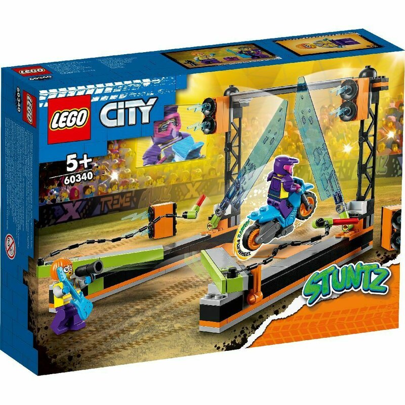 Lego - city stuntz provocarea de cascadorii cu motociclete 60340