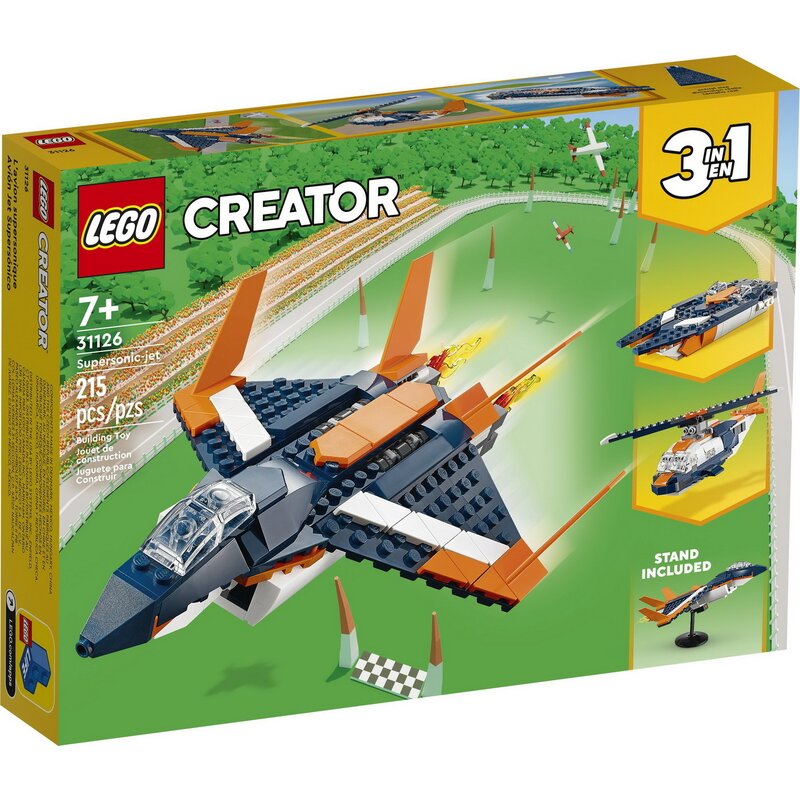 Lego - CREATOR AVION SUPERSONIC 31126