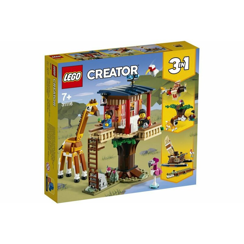 Lego - CREATOR CASUTA IN COPAC CU ANIMALE SALBATICE IN 31116