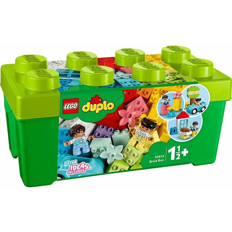 Lego Duplo Cutie Completa Pentru Distractie 8 Lego - DUPLO CUTIE IN FORMA DE CARAMIDA 10913