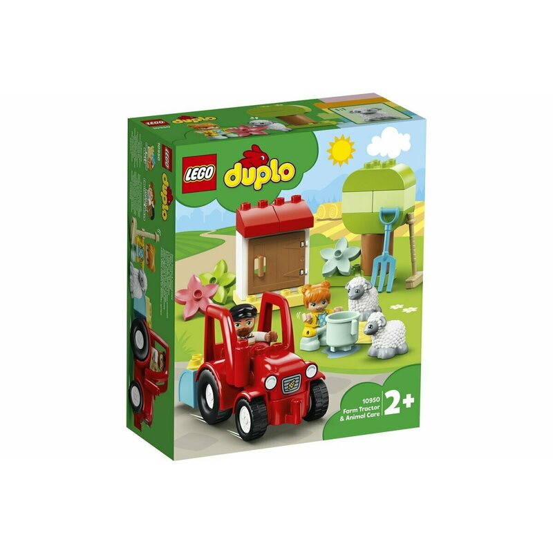 Lego - duplo tractor agricol si ingrijirea animalelor 10950