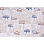 Confort Family - Lenjerie 3 piese , Masinute, din Bumbac, 120x60 cm - 3