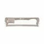 Protectie laterala pat, Lionelo, Eva, Cu buzunar accesorii, 150x35 cm, Conform cu standardul european de securitate BS7072, Bej - 4