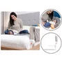 Protectie laterala pat, Lionelo, Eva, Cu buzunar accesorii, 150x35 cm, Conform cu standardul european de securitate BS7072, Bej - 15