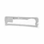 Protectie laterala pat, Lionelo, Eva, Cu buzunar accesorii, 150x35 cm, Conform cu standardul european de securitate BS7072, Gri - 7