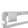 Protectie laterala pat, Lionelo, Eva, Cu buzunar accesorii, 150x35 cm, Conform cu standardul european de securitate BS7072, Gri - 8