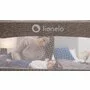Protectie laterala pat, Lionelo, Eva, Cu buzunar accesorii, 150x35 cm, Conform cu standardul european de securitate BS7072, Gri - 15