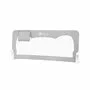 Protectie laterala pat, Lionelo, Hanna, Cu buzunar accesorii, 150x66 cm, Conform cu standardul european de securitate BS7072, Gri - 6