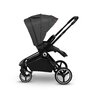 Lionelo - Carucior Mika, 3 in 1, Cadru din aluminiu, Cu landou intarit si salteluta moale, Scoica auto, Reversibil, Maner ajustabil, Plasa de tantari, Husa de ploaie, de picioare, Pana la 22 kg, EN1888-1,EN1888-2,EN1466,ECE R44/04, Gri inchis - 10