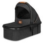 Lionelo - Carucior Amber 3 in 1, Cadru aluminiu, Cu landou intarit si salteluta moale, Scoica auto, Reversibil, Maner ajustabil, Huse pentru picioare, ploaie, Plasa de tantar, Geanta parinti, Pana la 22 kg, EN1888-1,EN1888-2,EN1466,ECE R44/04, Gri inchis - 5